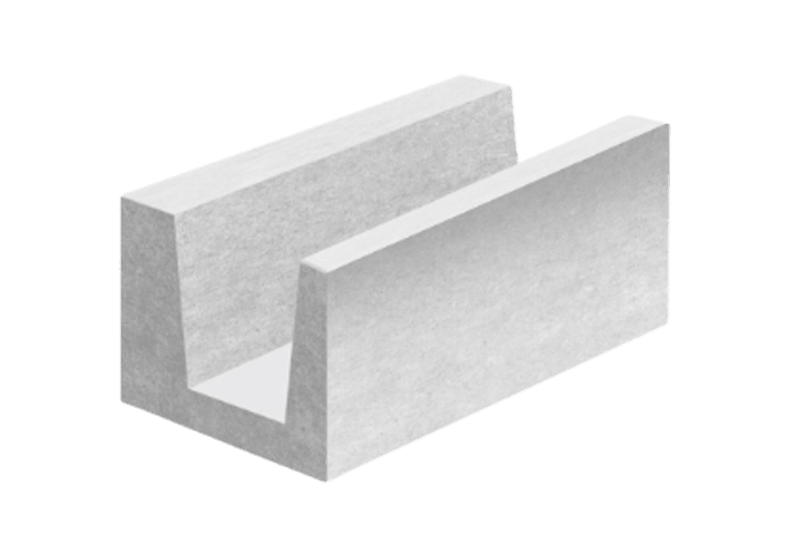 U-блок Н+Н D500 625х200х250 мм