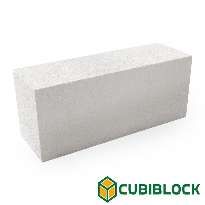 Газобетонный блок стеновой Cubi Block D500 625х200х250 B3.5